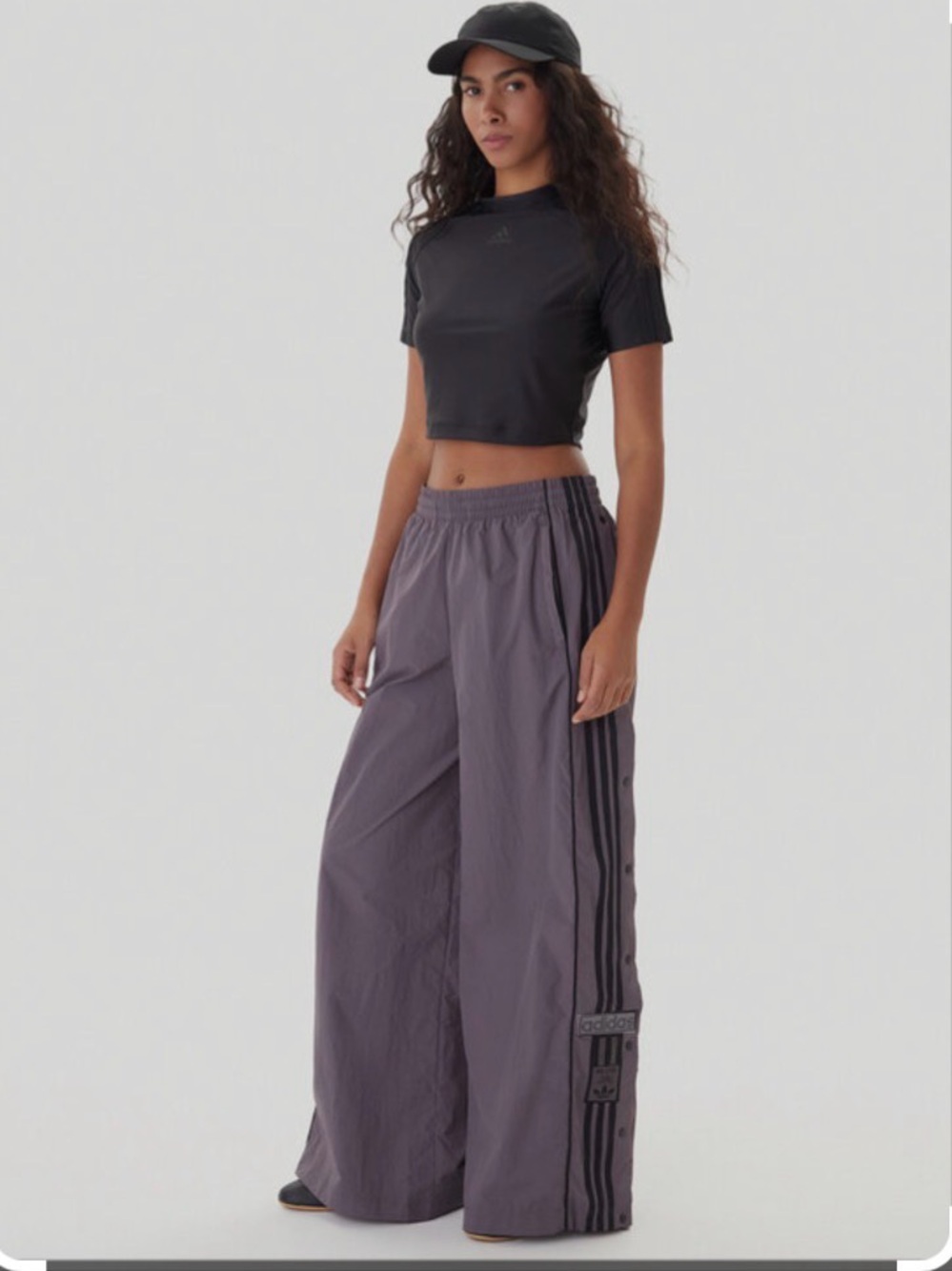 adidas Wide-Leg Track Pants